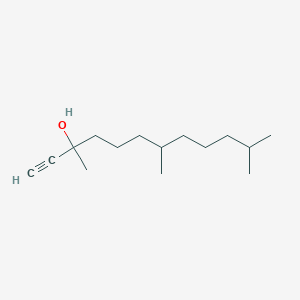 B156947 3,7,11-Trimethyl-1-dodecyn-3-ol CAS No. 1604-35-9
