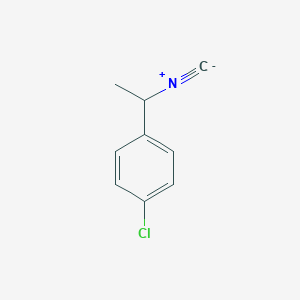 molecular formula C9H8ClN B156959 1-(4-氯苯基)乙基异氰化物 CAS No. 131025-44-0