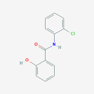 molecular formula C13H10ClNO2 B156982 N-(2-氯苯基)-2-羟基苯甲酰胺 CAS No. 1697-18-3