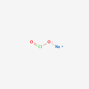 molecular formula NaClO2<br>ClNaO2 B156985 亚氯酸钠 CAS No. 7758-19-2