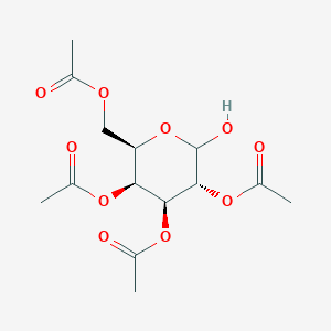 molecular formula C14H20O10 B015699 2,3,4,6-四-O-乙酰-D-半乳呋喃糖 CAS No. 47339-09-3