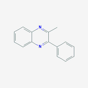 molecular formula C15H12N2 B157063 2-甲基-3-苯基喹喔啉 CAS No. 10130-23-1