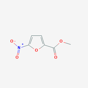 molecular formula C6H5NO5 B157080 5-硝基-2-呋喃甲酸甲酯 CAS No. 1874-23-3