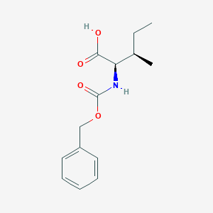 molecular formula C14H19NO4 B157081 (2R,3R)-2-(((苄氧基)羰基)氨基)-3-甲基戊酸 CAS No. 28862-89-7