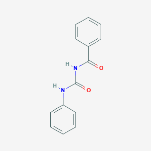 molecular formula C14H12N2O2 B157096 N-苯甲酰-N'-苯基脲 CAS No. 1821-33-6