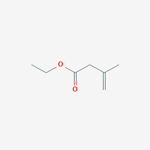 molecular formula C7H12O2 B157105 3-Butenoic acid, 3-methyl-, ethyl ester CAS No. 1617-19-2