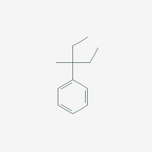 molecular formula C12H18 B157109 (3-Methylpentan-3-yl)benzene CAS No. 1985-97-3