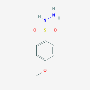 molecular formula C7H10N2O3S B157113 4-甲氧基苯磺酰肼 CAS No. 1950-68-1