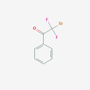molecular formula C8H5BrF2O B157144 2-溴-2,2-二氟-1-苯基乙酮 CAS No. 1610-04-4