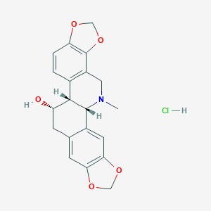 molecular formula C20H20ClNO5 B157154 白屈菜碱，盐酸盐 CAS No. 4312-31-6