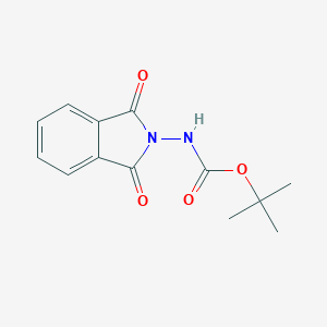 B157167 Tert-butyl 1,3-dioxoisoindolin-2-ylcarbamate CAS No. 34387-89-8