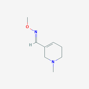 molecular formula C8H14N2O B157189 Milameline CAS No. 139886-32-1