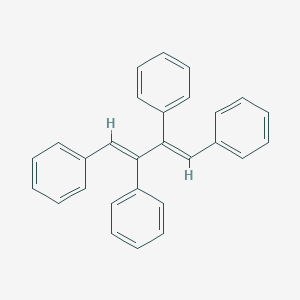 molecular formula C28H22 B157203 1,2,3,4-Tetraphenyl-1,3-butadiene CAS No. 1608-10-2