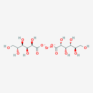molecular formula C12H22O14Sr B157204 葡萄糖酸锶 CAS No. 10101-21-0
