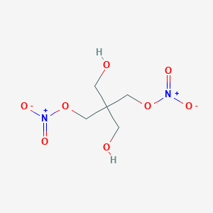 molecular formula C5H10N2O8 B157228 Pentaerythritol dinitrate CAS No. 1607-01-8