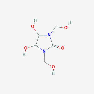 B157265 4,5-Dihydroxy-1,3-bis(hydroxymethyl)imidazolidin-2-one CAS No. 1854-26-8