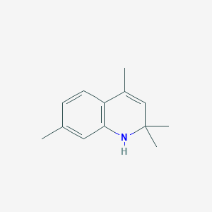 B157282 Quinoline, 1,2-dihydro-2,2,4,7-tetramethyl- CAS No. 1810-62-4