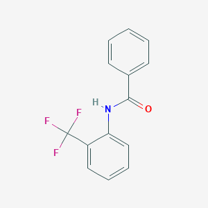 molecular formula C14H10F3NO B157290 N-[3-(trifluoromethyl)phenyl]benzamide CAS No. 1939-24-8