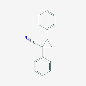B157304 Cyclopropanecarbonitrile, 1,2-diphenyl- CAS No. 10224-14-3
