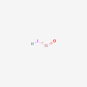 molecular formula BiOI<br>BiHIO B157305 碘氧化铋 CAS No. 7787-63-5