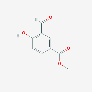molecular formula C9H8O4 B157316 3-甲酰基-4-羟基苯甲酸甲酯 CAS No. 24589-99-9