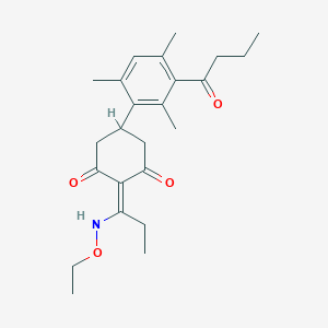 molecular formula C24H33NO4 B157334 Butroxydim CAS No. 138164-12-2