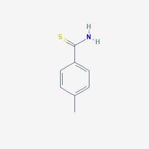 B157381 4-Methylbenzenecarbothioamide CAS No. 2362-62-1