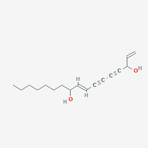 molecular formula C17H24O2 B157409 Panaxydiol CAS No. 63910-76-9