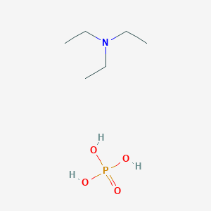 molecular formula C6H18NO4P B157427 Triethylamine phosphate CAS No. 10138-93-9