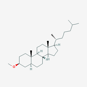 B157438 5alpha-Cholestane, 3beta-methoxy- CAS No. 1981-90-4