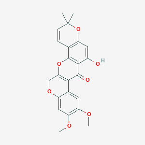 molecular formula C23H20O7 B157468 Dehydrotoxicarol CAS No. 59086-93-0