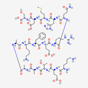 molecular formula C₇₃H₁₁₇N₂₃O₂₅S B1574793 S Tag Peptide 