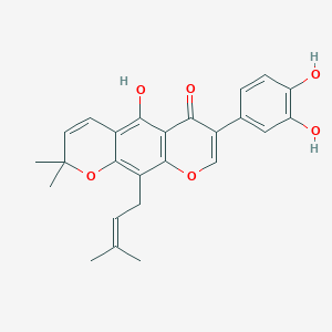 molecular formula C25H24O6 B157482 Auriculasin CAS No. 60297-37-2