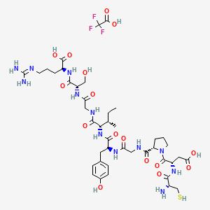 molecular formula C₄₂H₆₃F₃N₁₂O₁₆S B1574834 Laminin (925-933)(TFA) 