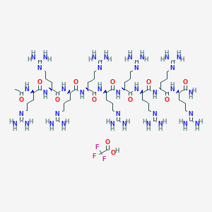 molecular formula C₅₈H₁₁₄F₃N₃₇O₁₂ B1574883 ALX 40-4C（三氟乙酸盐） 
