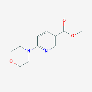 molecular formula C11H14N2O3 B157489 Methyl 6-morpholinonicotinate CAS No. 132546-81-7