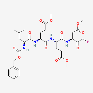molecular formula C32H45FN4O12 B1574911 Z-Leed-fmk 