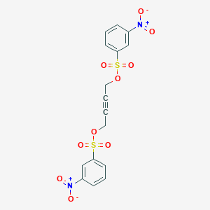 But-2-yne-1,4-diyl bis(3-nitrobenzenesulfonate)