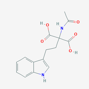 B015751 2-acetamido-2-[2-(1H-indol-3-yl)ethyl]propanedioic Acid CAS No. 408537-42-8