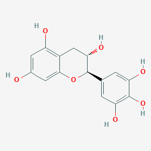 molecular formula C15H14O7 B157525 Gallocatechin CAS No. 1617-55-6