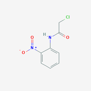 molecular formula C8H7ClN2O3 B157530 2-chloro-N-(2-nitrophenyl)acetamide CAS No. 10147-70-3
