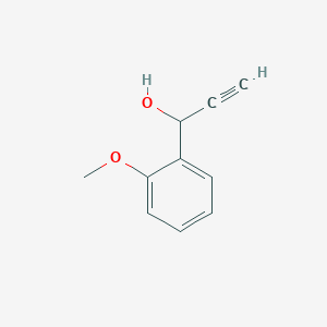 B157534 1-(2-Methoxyphenyl)prop-2-yn-1-ol CAS No. 1776-12-1