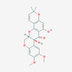 B157537 11-Hydroxytephrosin CAS No. 72458-85-6