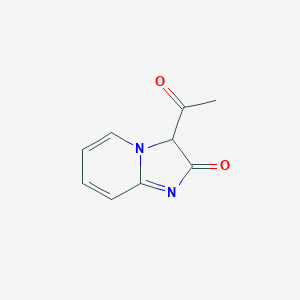 B157543 3-Acetylimidazo[1,2-a]pyridin-2(3H)-one CAS No. 129820-74-2