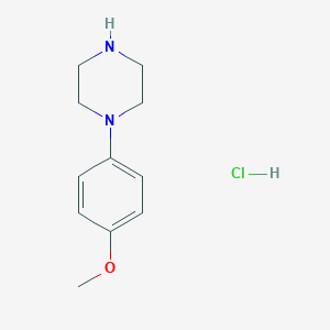 molecular formula C11H18Cl2N2O B157545 1-(4-甲氧基苯基)哌嗪二盐酸盐 CAS No. 38869-47-5