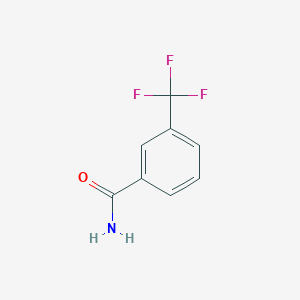 molecular formula C8H6F3NO B157546 3-(Trifluoromethyl)benzamide CAS No. 1801-10-1