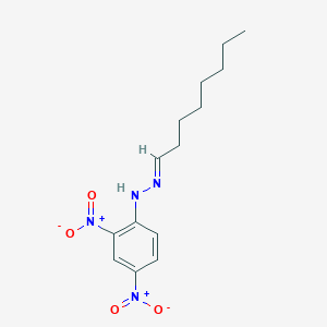 molecular formula C14H20N4O4 B157557 Octanal 2,4-dinitrophenylhydrazone CAS No. 1726-77-8
