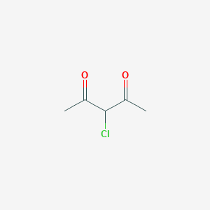 molecular formula C5H7ClO2 B157559 3-氯戊二酮-2,4 CAS No. 1694-29-7