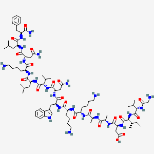 Gvidaakkvvnvlknlf-(NH2)