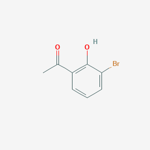 molecular formula C8H7BrO2 B157580 1-(3-Bromo-2-hydroxyphenyl)ethanone CAS No. 1836-05-1